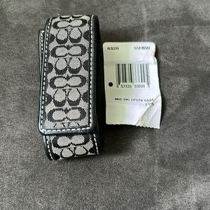 Coach Lipstick/lipgloss Case